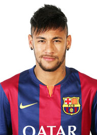 Neymar, the leading FIFA Player