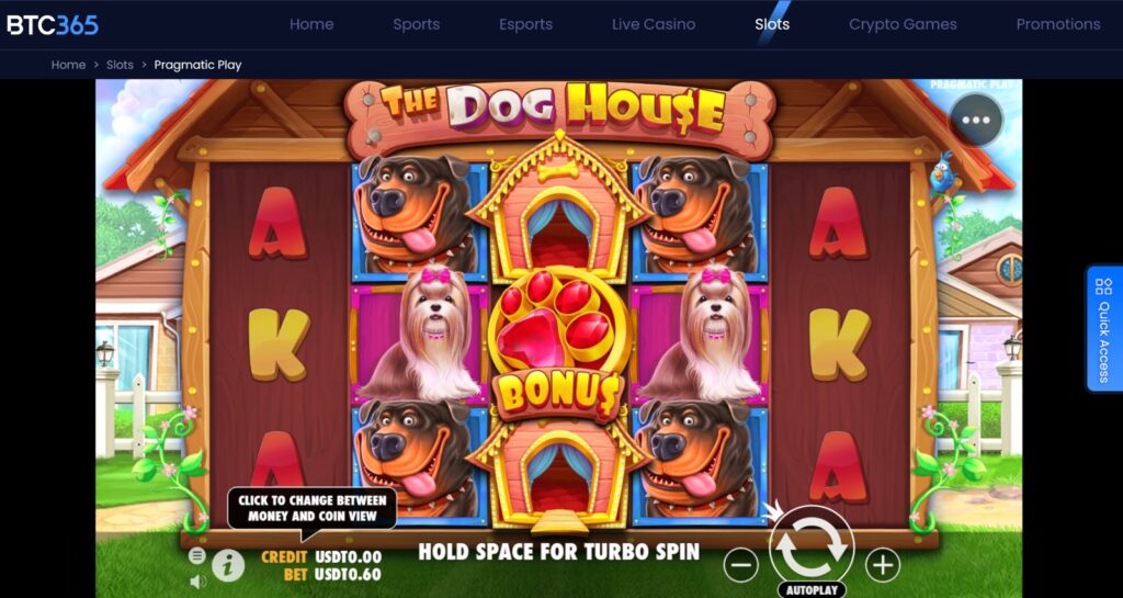 This is an image of The Dog House, a Pragmatic Play Slot Game.